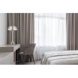 40w X 2 Mushroom Cloud Metal Desk Lamp With 1 USB And 1 Type C USB Charging Ports