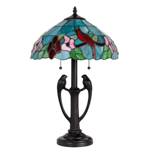 60w X 2 Tiffany Table Lamp