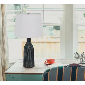 100w Irvington Ceramic Table Lamp. Priced And Sold As Pairs