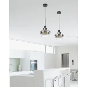 40w Brockton Glass Pendant Light