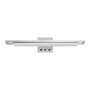 Newry LED Metal Over The Desk Wall Sonce With 2 USB Charging Ports