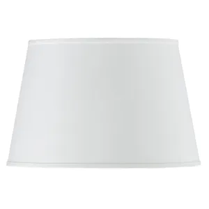 COOLIE Hardback White Faux Silk Shade