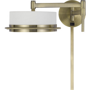 LED 10w Sarnen Wall Swing Arm Reading Lamp. 3 Ft Wire Cover Included