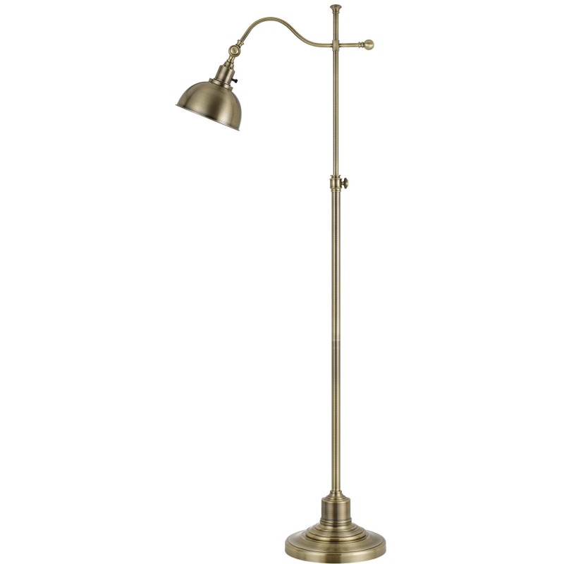 Adjustable Floor Lamp By Cal Lighting Bo 2588fl Ab Vermeulen