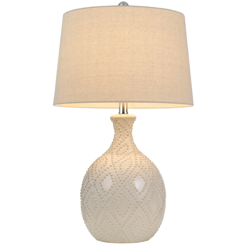 3 Way Bogalusa Ceramic Table Lamp - Set of 2 - Thumbnail 3