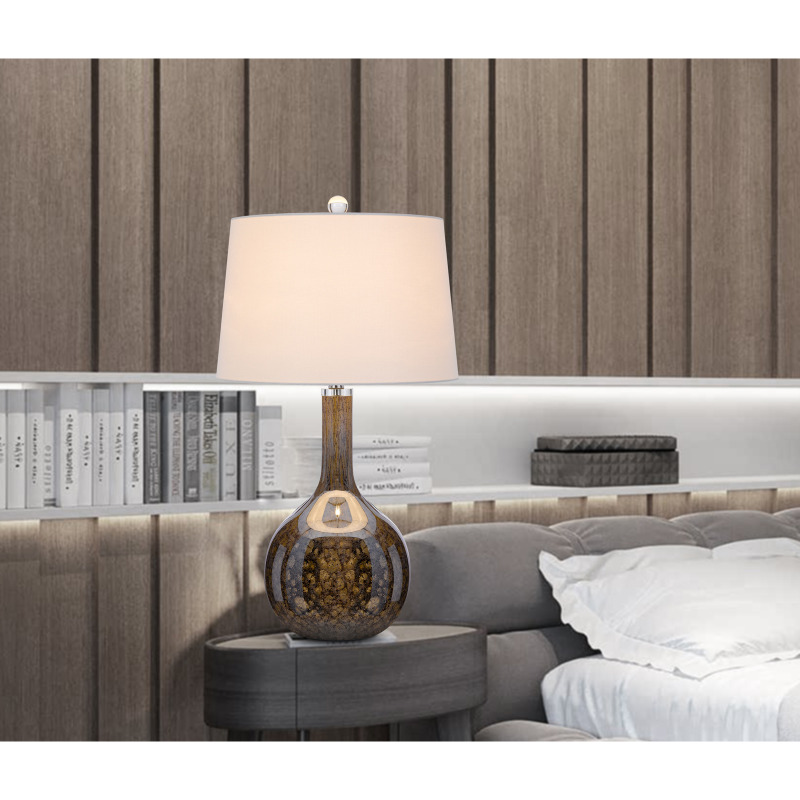 Gourd Style Table Lamp - Set of 2 - Thumbnail 4