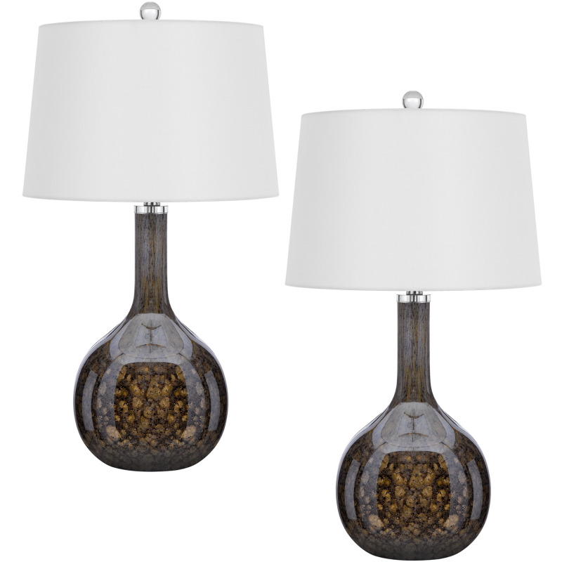 Gourd Style Table Lamp - Set of 2