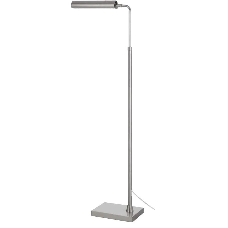 Delray 17w, 3000k Non Dimmable Integrated LED Metal Floor Lamp With Adjustable Height