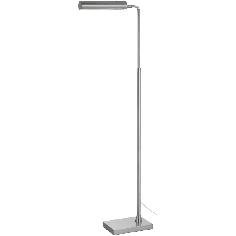 Delray 17w, 3000k Non Dimmable Integrated LED Metal Floor Lamp With Adjustable Height