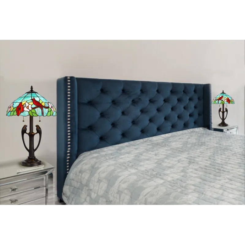 60w X 2 Tiffany Table Lamp