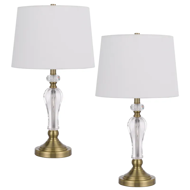 100w Eastham Crystal Table Lamp Sold And Priced As A Pair