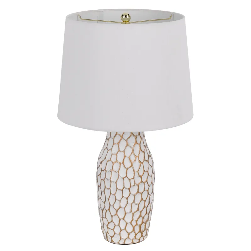 100w Elmira Ceramic Table Lamp. Priced And Sold As Pairs