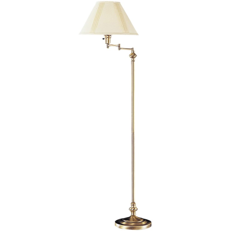 3 Way Swing Arm Floor Lamp By Cal Lighting Bo 314 Ab Vermeulen Swing Arm Floor Lamp By Cal Lighting