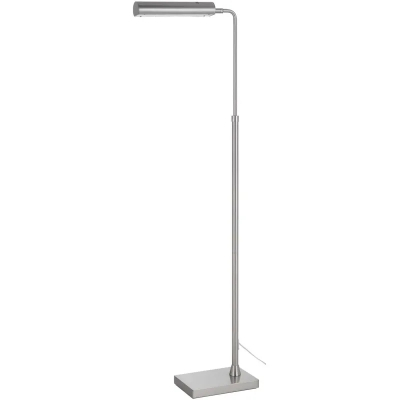 Delray 17w, 3000k Non Dimmable Integrated LED Metal Floor Lamp With Adjustable Height