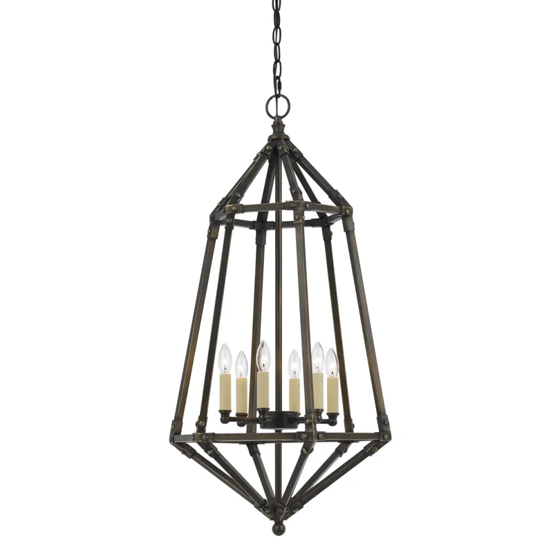 40w X 6 Denmark Metal Pendant