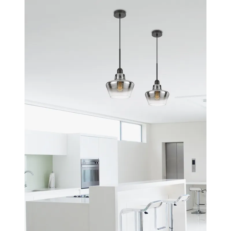 40w Brockton Glass Pendant Light