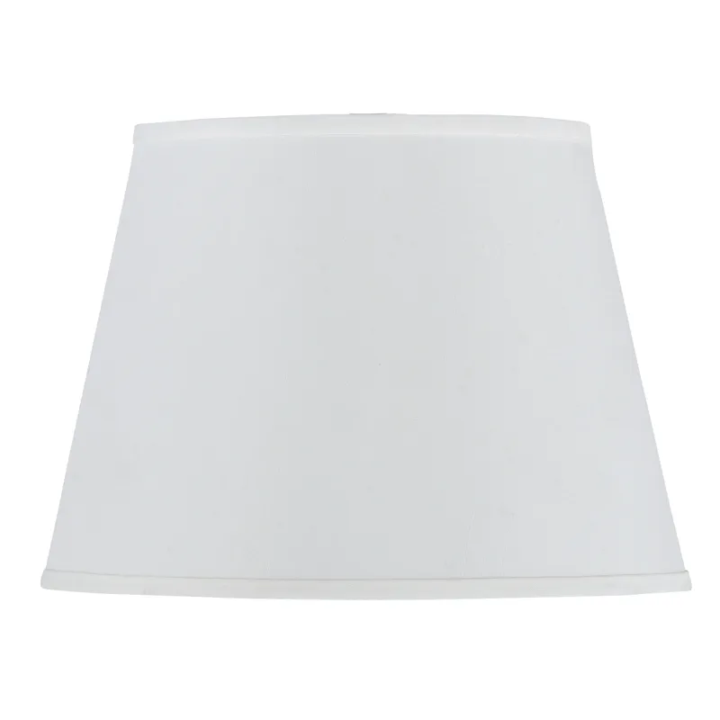 COOLIE Hardback White Faux Silk Shade