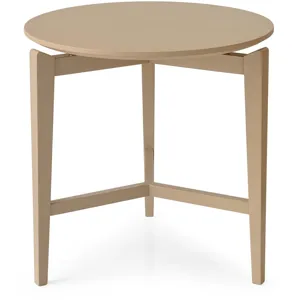 Symbol Round wooden coffee table