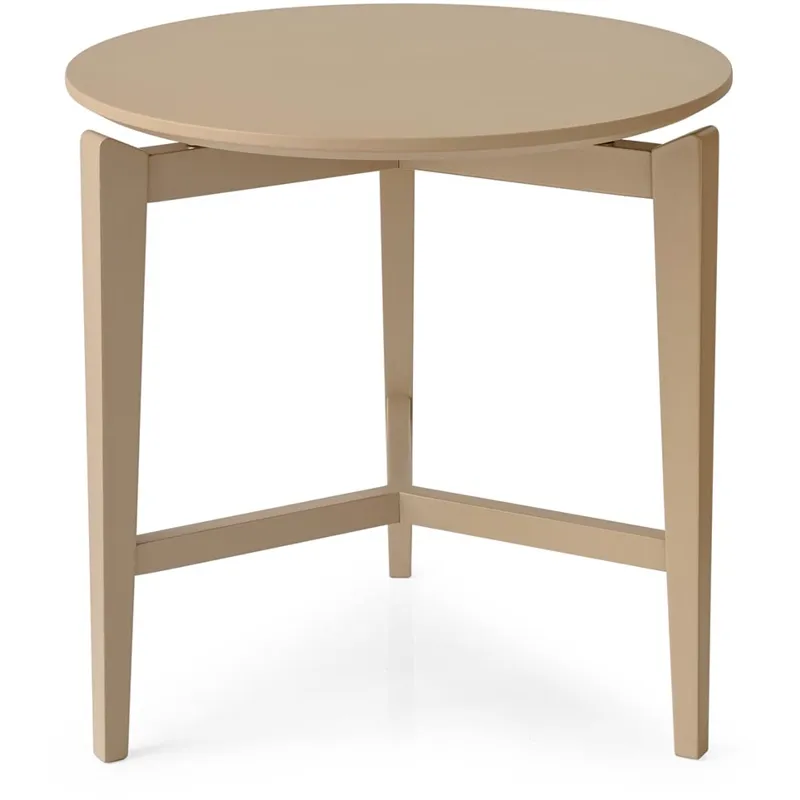 Symbol Round wooden coffee table