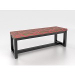 Upholstered seat bench