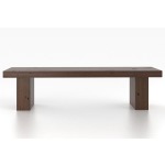 Wooden seat bench
