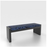 Upholstered seat bench