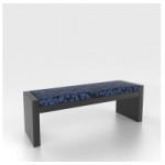 Upholstered seat bench