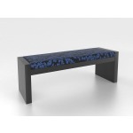 Upholstered seat bench