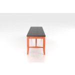 Wooden seat bench