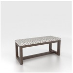 Upholstered seat bench