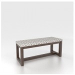 Upholstered seat bench