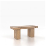 Wooden seat bench