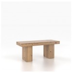Wooden seat bench
