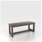 Wooden seat bench