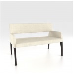 Upholstered seat bench