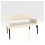 Upholstered seat bench