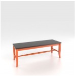 Wooden seat bench