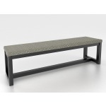 Upholstered seat bench