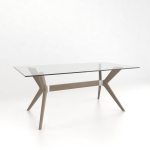 Downtown Glass Top Table