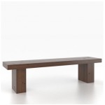 Wooden seat bench