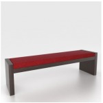 Upholstered seat bench