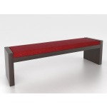 Upholstered seat bench