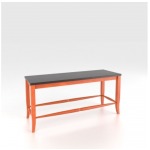 Wooden seat bench