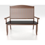 Wooden seat bench