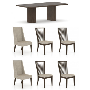 Modern 7 PC Dining Set