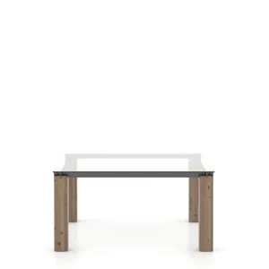 Loft Square Glass Table