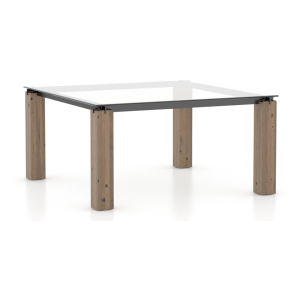 Loft Square Glass Table