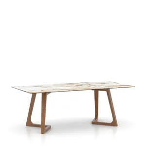Modern Rectangular Porcelain Table