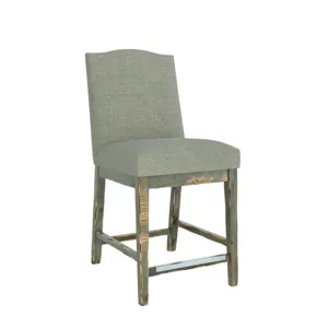 Champlain Upholstered Fixed Stool