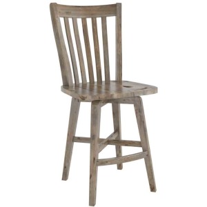 Champlain Wood Fixed Stool